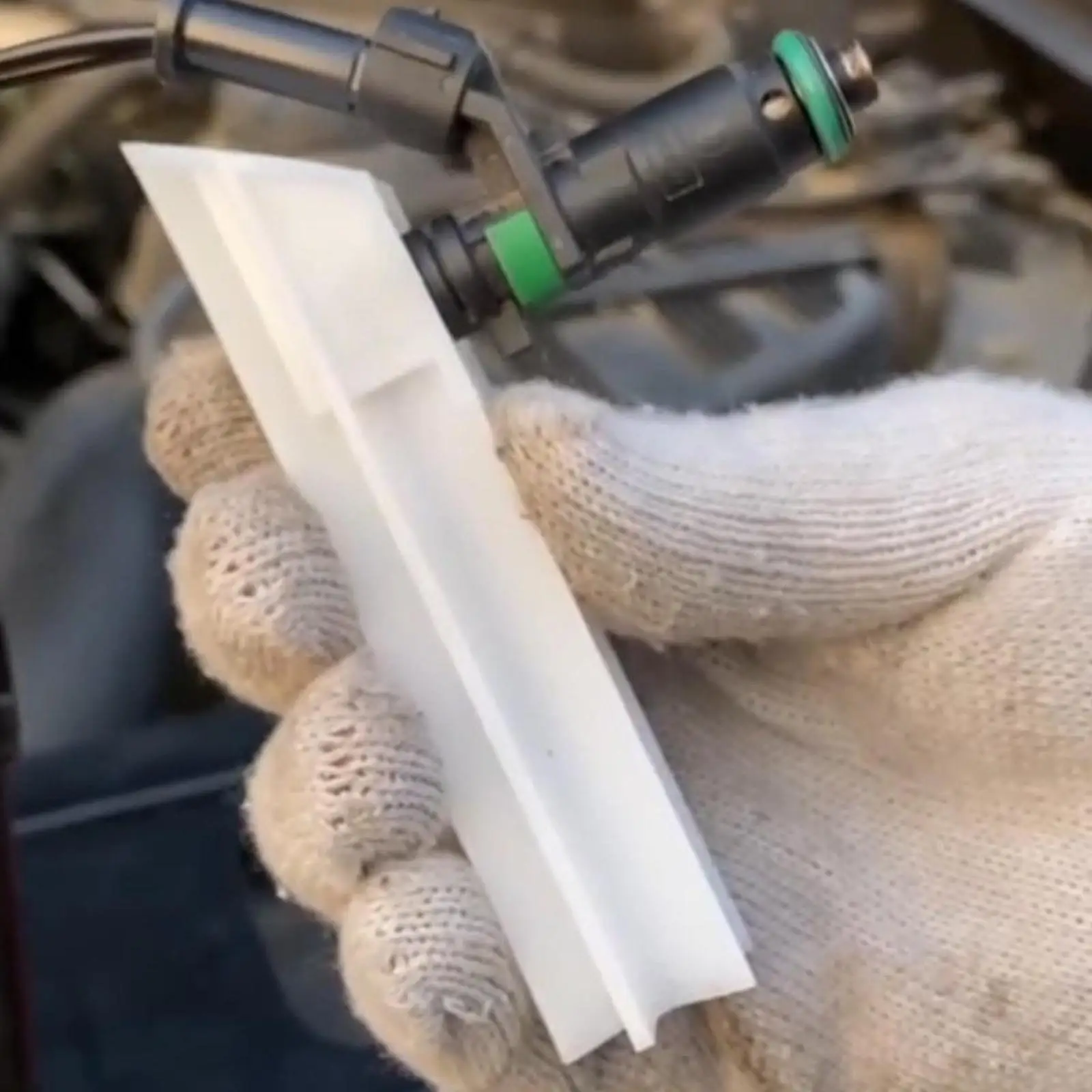 Multicolor Metal Fuel Injector Cleaner Set Quality Engine Nozzle Flush Adapter for Mechanic Workshop Use