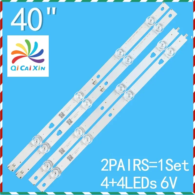 

LED strip for 40" TV RF-BS400011SE30-0801 A2 A1 Skyworth 40w5 HARPER 40F6750TS HUNDAI H- LED40ES5004 Erisson 40LES97T2SM