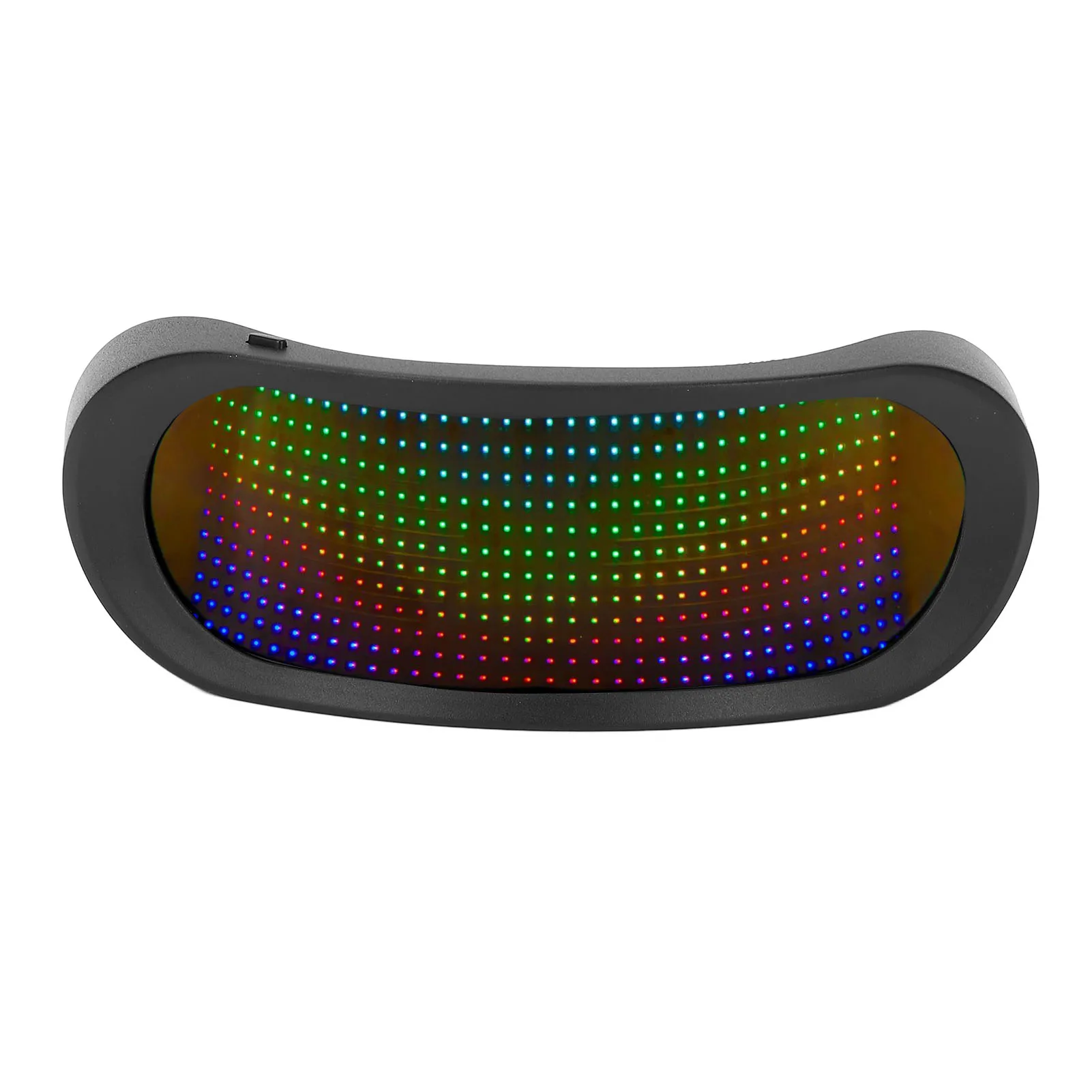توهج نظارات LED تضيء نظارات 4 طرق فرملس 12x36 بكسل APP التحكم BT كامل اللون نظارات مضيئة LED تضيء النظارات