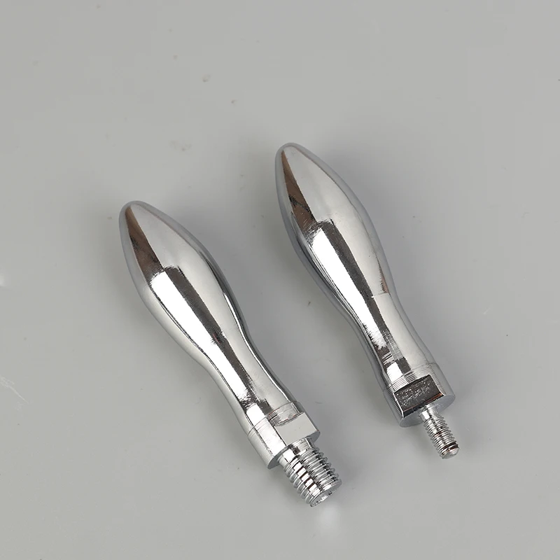 Revolving Handle M6/M8/M10/M12 Thread Metal Electroplated Handwheel Curved Turning Knob Milling Machine Tools Lathe Grinding