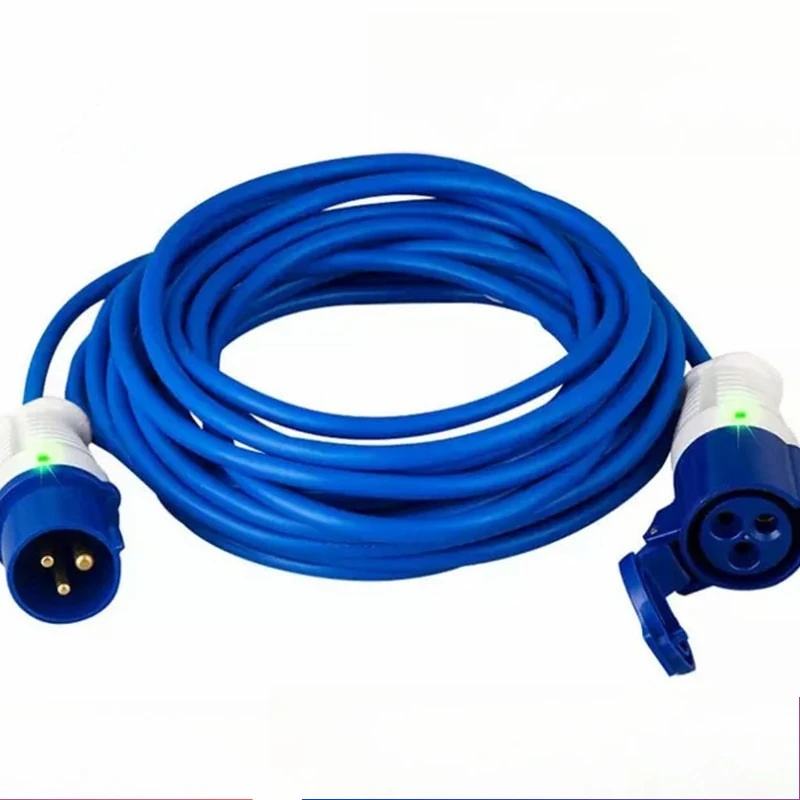 10M Residential Vehicle 230V Adapter Stacked Camping Line H07RN-F 3x1.5mm