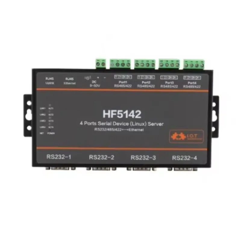 

Ethernet-сервер с несколькими последовательными портами HF5142B