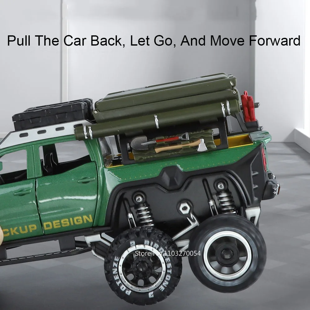 1:28 Xクラス 6X6 合金製キャンピングカーモデルおもちゃ ダイキャストピックアップ ドア開閉 サウンドライト付き プルバック車両 男の子の誕生日プレゼント