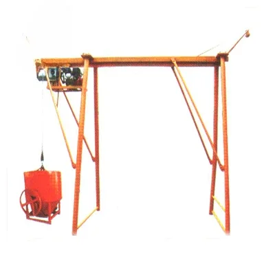 

portable construct mini hoist crane material hoist