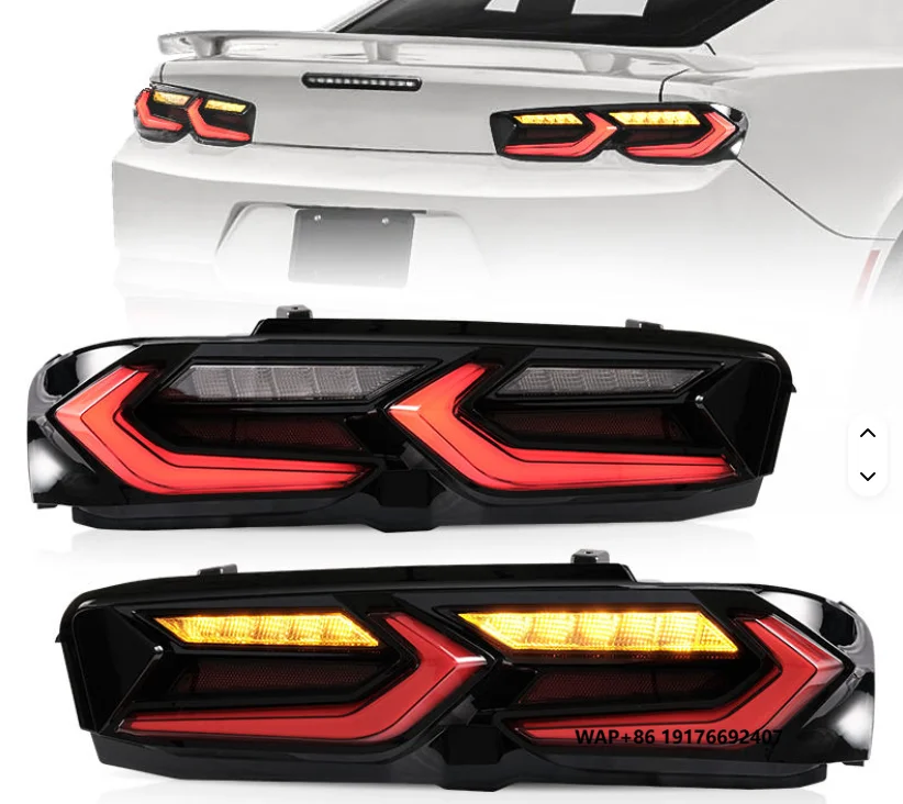 

For CHEVROLET Camaro 6th gen LED Rear Light Tail Lamp Running Turning Light 2019-2022 YZ