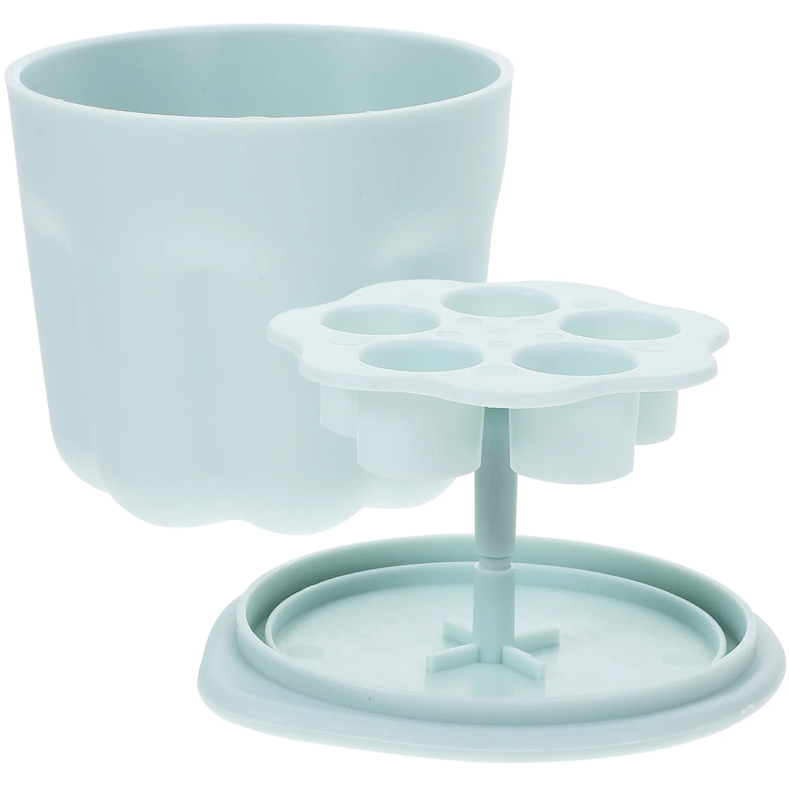 

Makeup Brush Cleaner Mat Fine Craftsmanship Stylish Simple Appearance Comfortable Use Home Decor Compatible All Tools