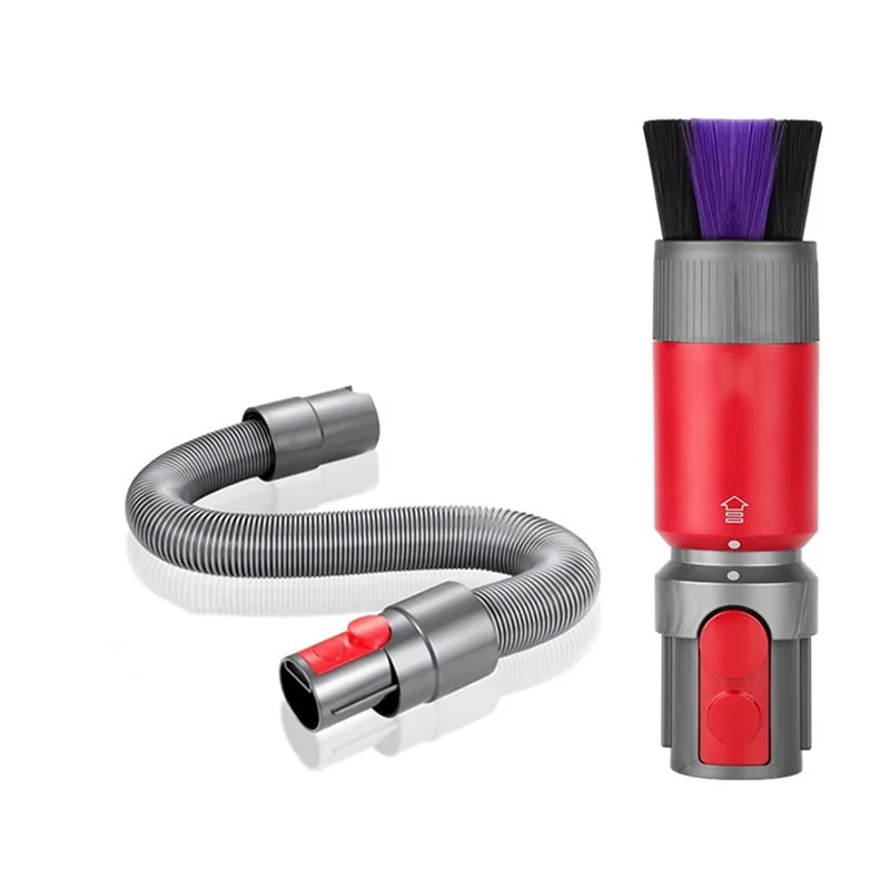 Accesorio de cepillo de vacío para Dyson V7, V8, V10, V11, V15, herramienta de limpieza de cepillo suave con manguera de extensión