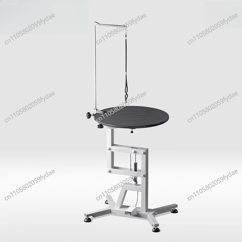 

Pet grooming table dog cat pneumatic lift bath holder hair blowing table folding