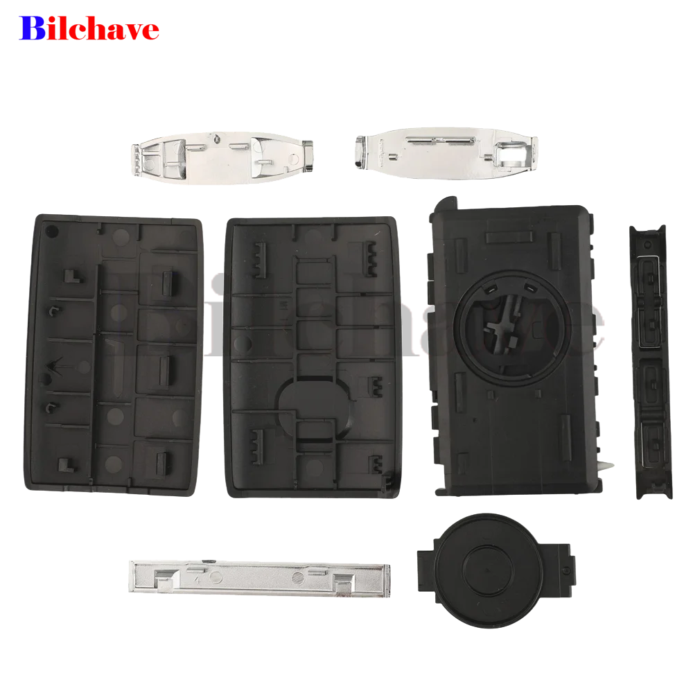 Jingyuqin 2/3/4-Tasten Fernbedienungs-Autoschlüsselgehäuse für Mazda 3 CX30 CX5 CX9 M6 MX5 Miata 2019 2020 2021 2022 Smart Keyless Gehäuse – Detail 9