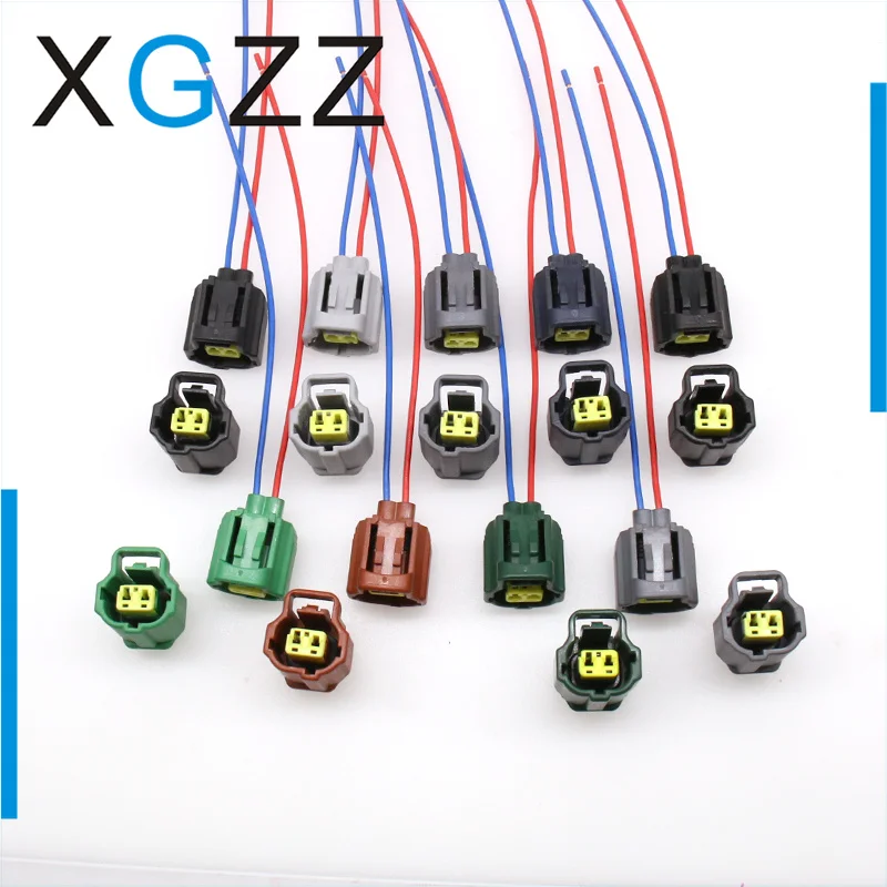 2 Pin Car Coolant Temperature Sensor Plug Wire Harness 1JZ-GTE 2JZ-GTE Miata IAC Connector For Toyota 178390-1 178390-2 178390-3
