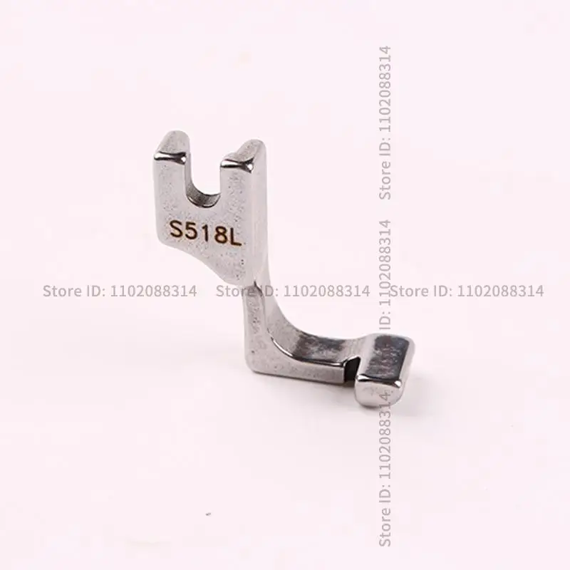 S518L Invisible Zipper Foot for Juki Brother Siruba Sunstar Lockstitch Industrial Sewing Machine Sewing Accessories Apparel Part