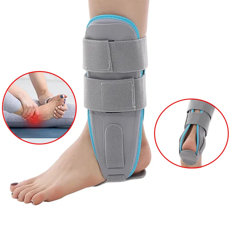 

1Pcs Ankle Clamp Ankle Fixation Brace Sprained Ankle Splint Comfortable Adjustable Adult Ankle Foot Guard Protector Foot Bandage