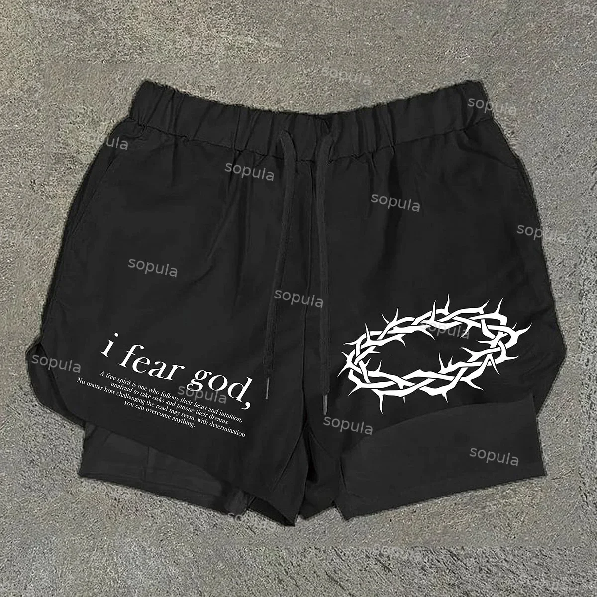 

2025 Summer Hot-selling Men's Casual Street Shorts 3D Printing Double-layer Breathable Beach Shorts Comfortable Fitness Shorts