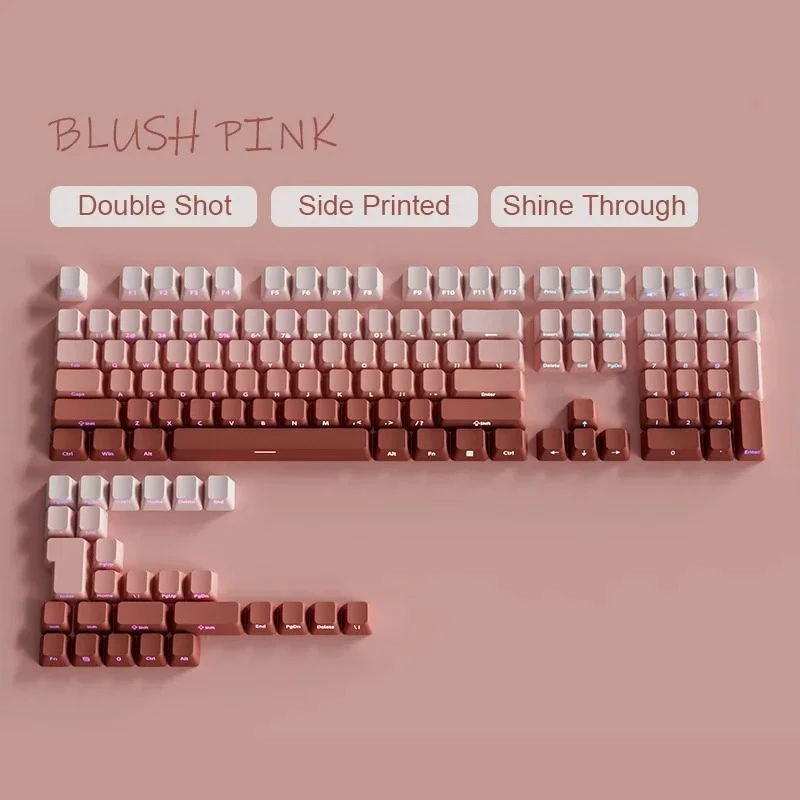 2026 Gradient PBT Double-Shot Keycap Set for MX Switches image