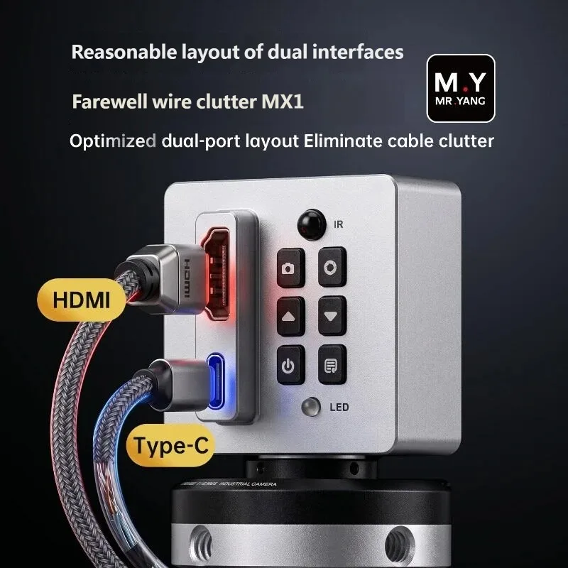 YCS M.Y-MX1 Multifunctional Industrial Camera 4K Camera Microscope Camera Live HD Industrial Camera Maintenance