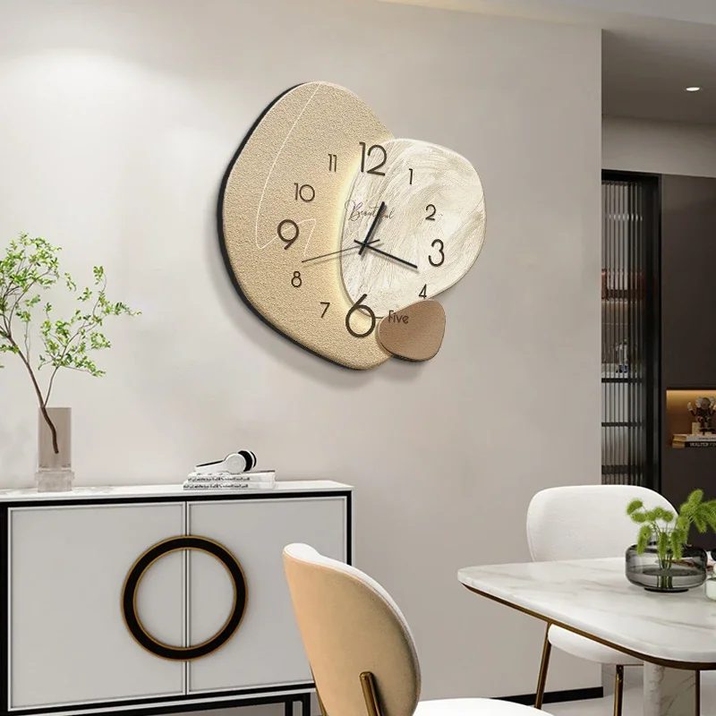 Elegant Premium Wall Clocks Unique Quiet European Luxury House Wall Clock Christmas Aesthetic Relogio De Parede Room Deco