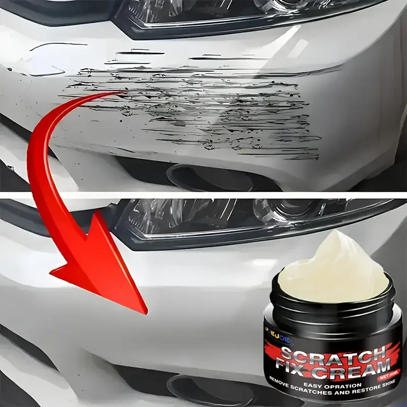Advanced Nano Car Scratch Removal Kit, removes scratches, restores gloss, protects car paint, suitable for all colors