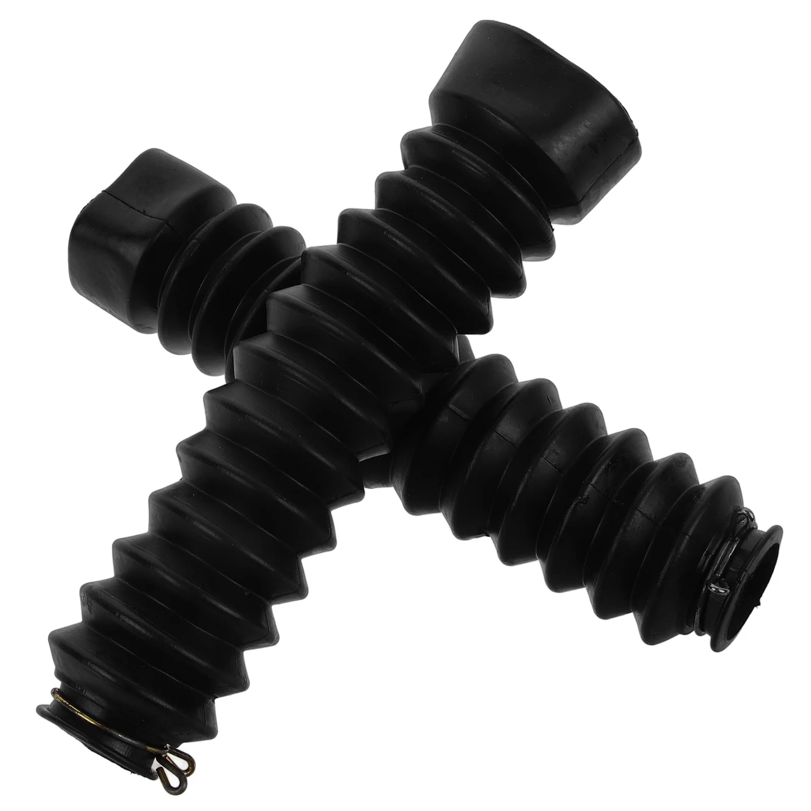 

1 Pair Motorcycle Front Shock Absorber Protector Rubber Sleeve Dust Cover Mud Rain Resistant Durable Universal Fit