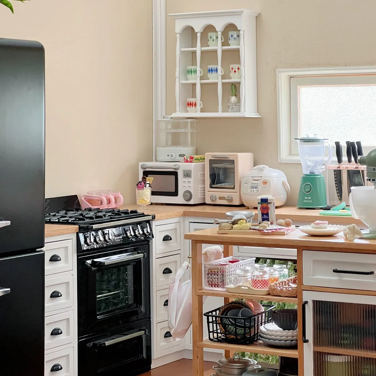 

FBIL-1/6 подстаканник кружка мини-модель дома мебель кухонная стойка мебель для кукольного домика OB11 BJD Lol Blyth мебель для кукольного домика