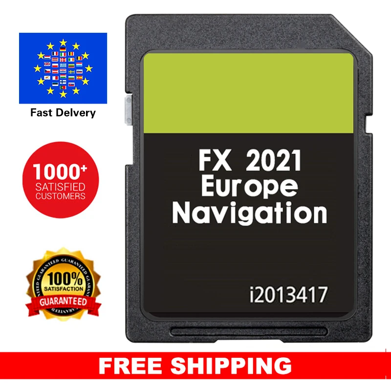 

Fast Delivery for Ford FX 2021 C-Max Focus Car Sat Nav Navigation Map EU Update SD Card With Free Anti Fog Flim