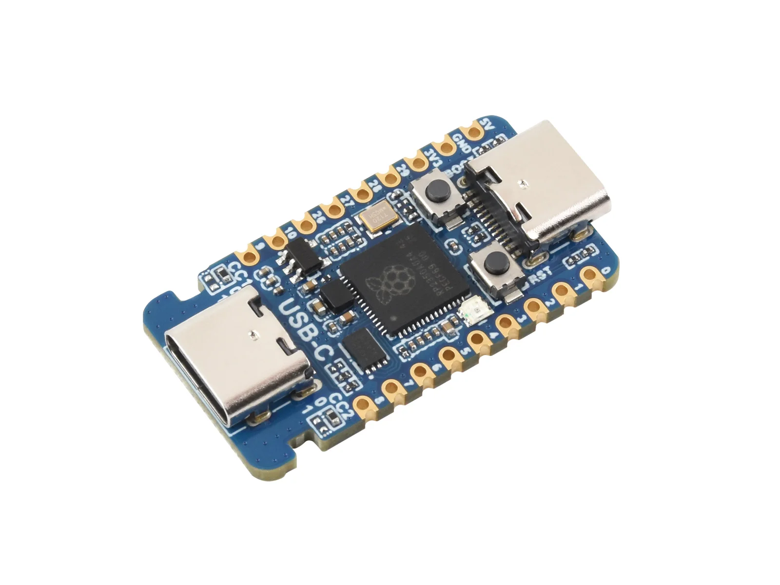 Carte de développement de microcontrôleur RP2350-USB-C basée sur Raspberry Pi RP2350A, double cœur et double architecture