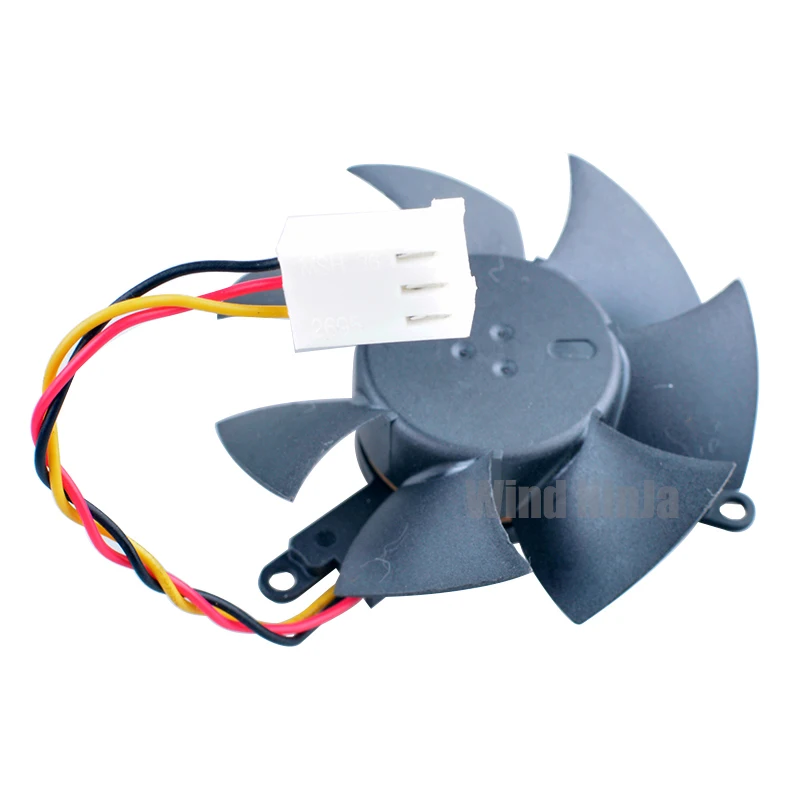 AUB0512HHB 47mm diameter 40x40x40mm DC12V 0.27A 3pin Cooling fan for XPS One 2710m industrial computer CPU router