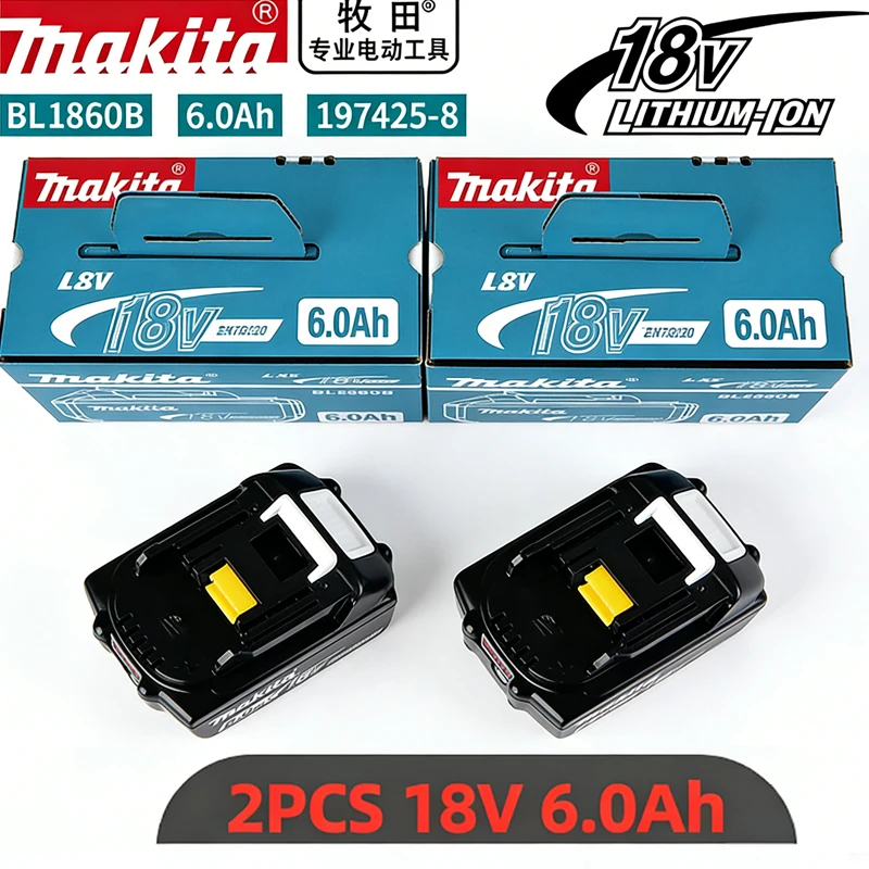 

9000mAh original Makita battery 18V 6.0Ah 9Ah rechargeable battery,replacing Makita BL1830BL1840BL1850BL1860B, power tool batter