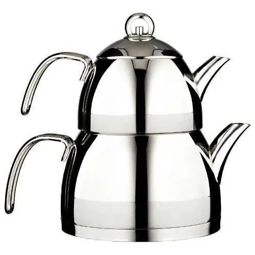 

Emsan Aragon Stainless Steel Tea Pot Set