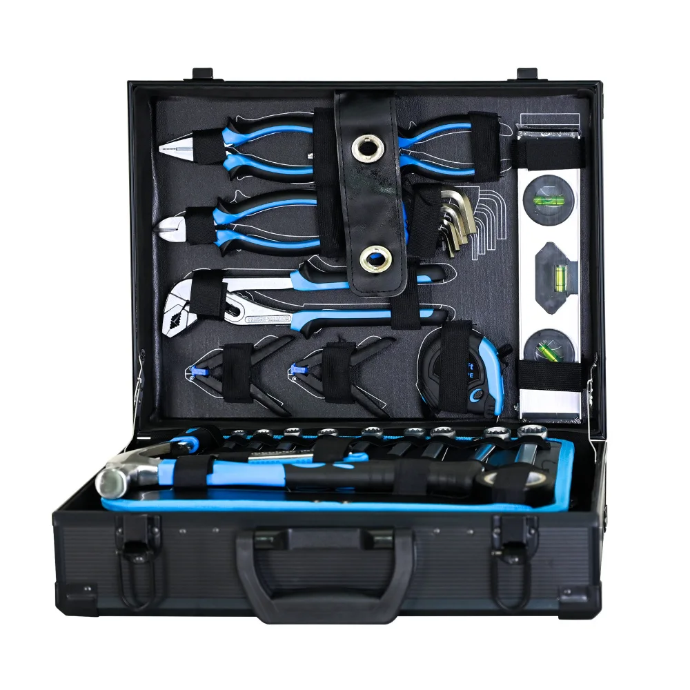 

Combined Maintenance Tool Suitcase-247 pieces of Basic Home Maintenance Tool Set, General Machinery Tool Set