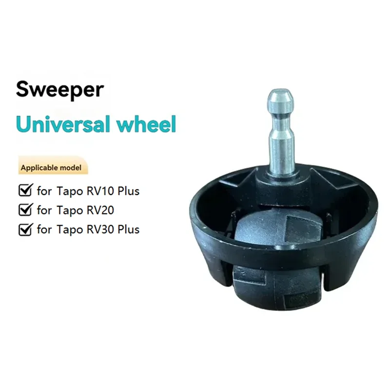 Piezas de repuesto para aspiradora A66T, rueda delantera para tp-link Tapo RV10 Plus/RV20/RV30 Plus