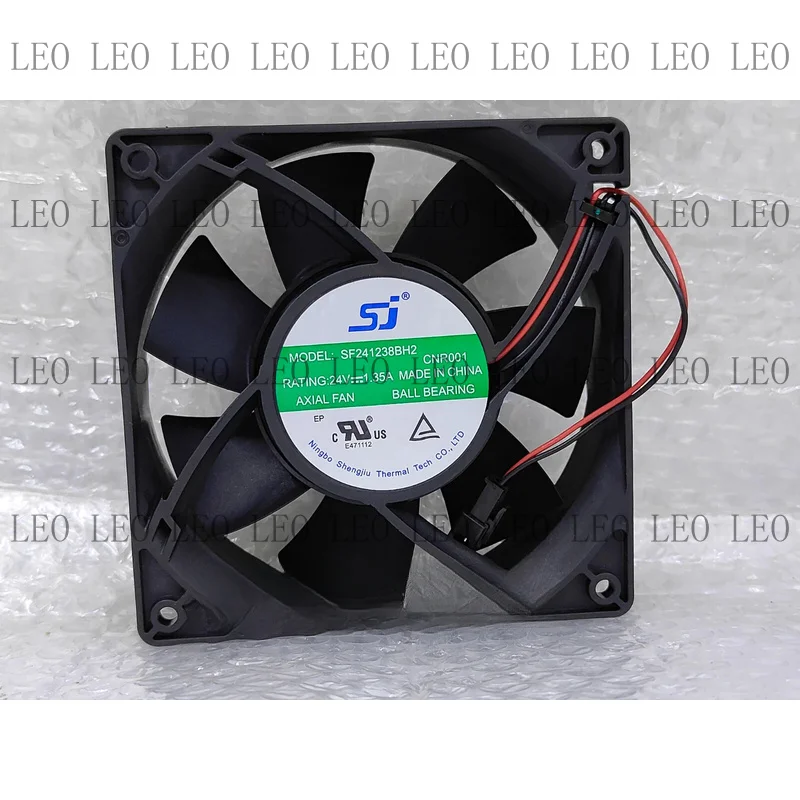 MY For SJ SF241238BH2 12038 DC24V 1.35A 2-pin high airflow ball cooling fan