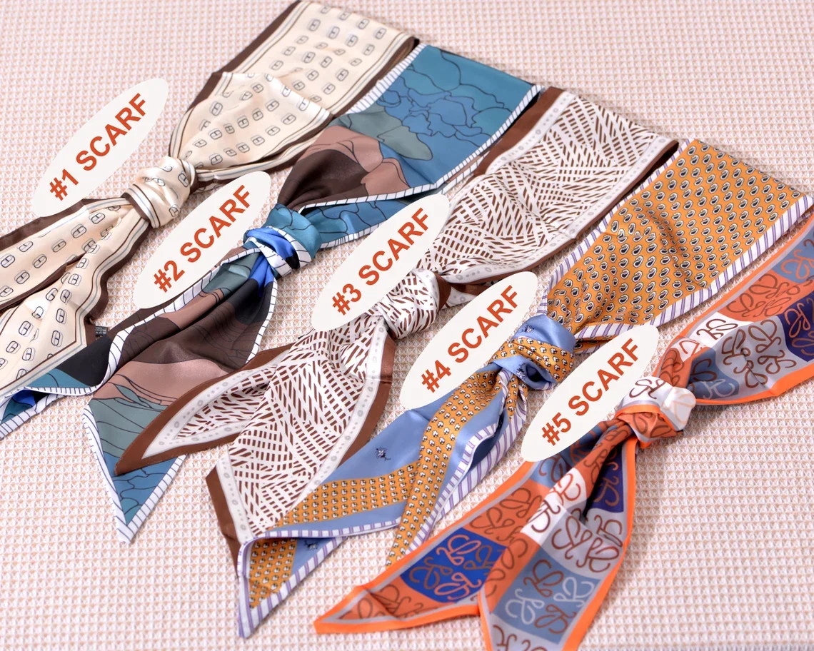 Personalized Bridesmaid Tote Bags with Scarf, Maid of Honor Tote Bag, Bridesmaid Gifts, Wedding Gift, Women Gift, Girlfriend Bag