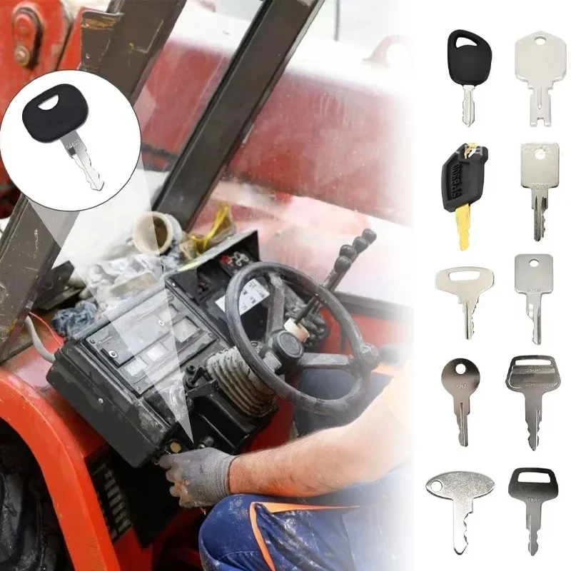 39Pcs Replacement Ignition Key Set Car Master Key Ignition Start Key For Tractors Agricultural Heavy Plant Machinery