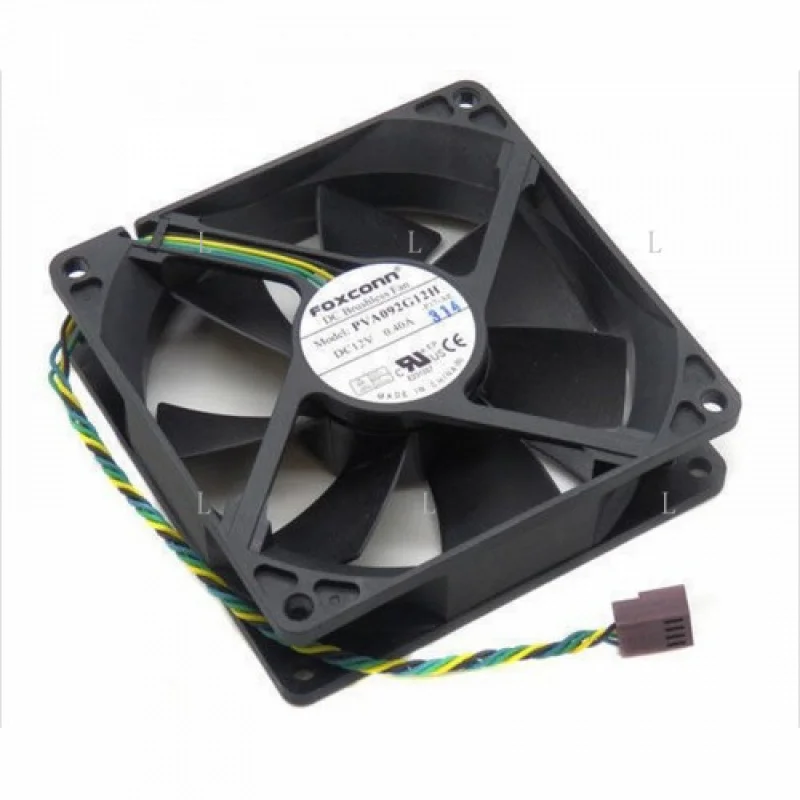 

L для HP Elite 8300 8200 Pro 6200 6300 охлаждающий вентилятор Foxconn PVA092G12H 92x25 мм 4 провода