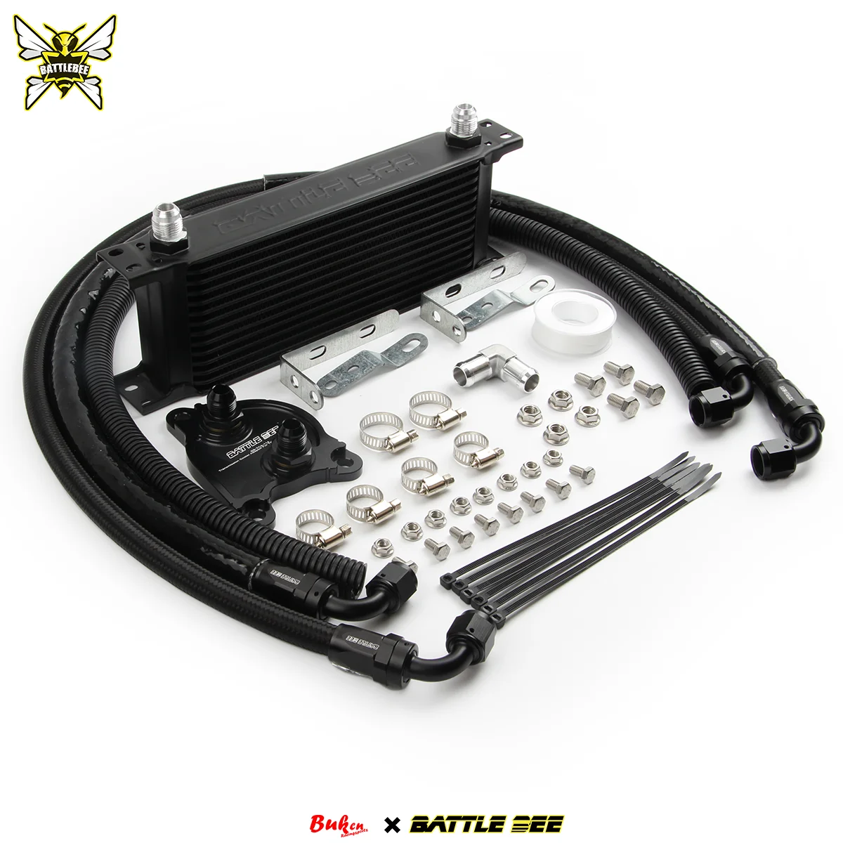 Battle Bee Gearbox Transmission For Toyota Corolla Oil Cooler Toyota 2022+ yairs vios  CVT  transmission cooler kitBB-TCK-014