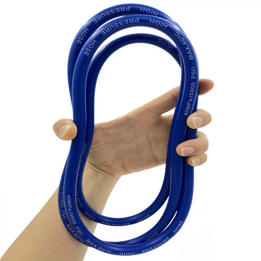 2~30m Pressure Cleaning Machine Hose Cord Pipe 5800PSI Kink Resistant Hose Car Wash Water Cleaning Extension Hose M22-pin 14/15 - Image 4
