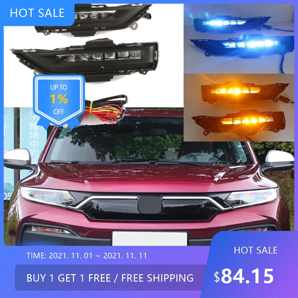 

Автомобильные фары для Honda HR-V, дневные ходовые огни, LED-фары, противотуманные фары, аксессуары для авто, 2019-2021 г.в.
