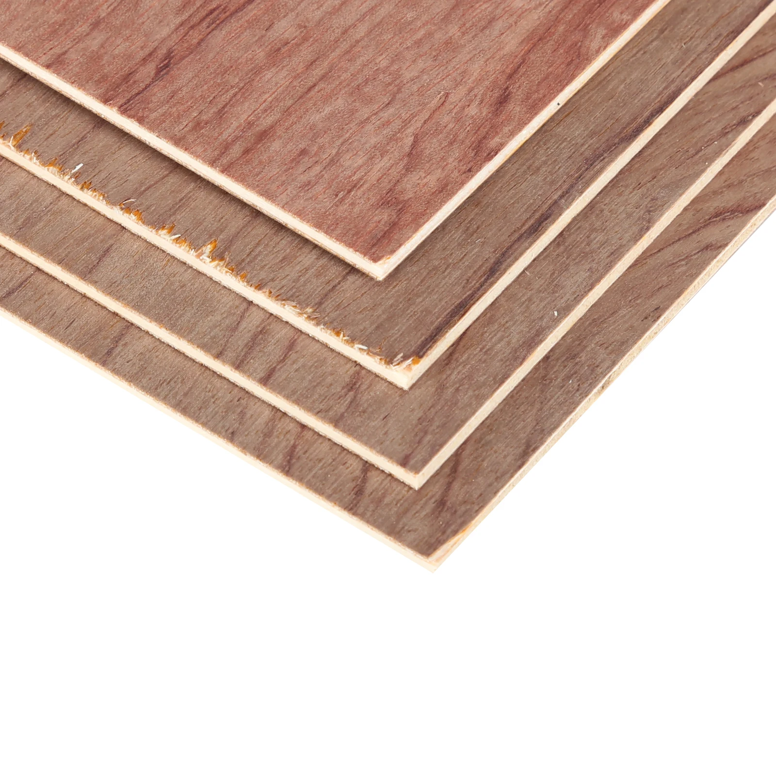 4 Stück brasilianisches Rosenholz-Sperrholz 1/8" 11,8''x8,46'' unbehandeltes Holz für Bastelarbeiten, Lasergravur, umweltfreundliches Material – Detail 8
