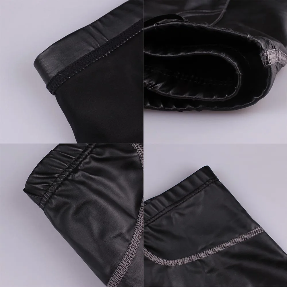 Calzoncillos Boxer lisos Wetlook para Hombre, pantalones cortos, ropa interior para hombre, bañadores, ropa Sexy para discoteca, Boxers y calzoncillos eróticos para Hombre, Calcinha