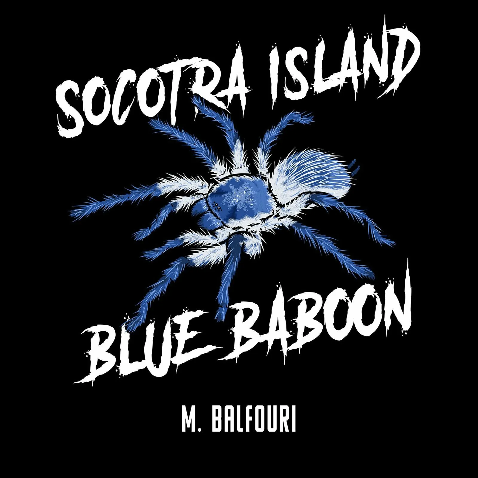 Socotra Island Blue Baboon Tarantula Funny Insect Spider Mens T-Shirt Summer Cotton Short Sleeve O-Neck Unisex T Shirt New S-3XL image 6