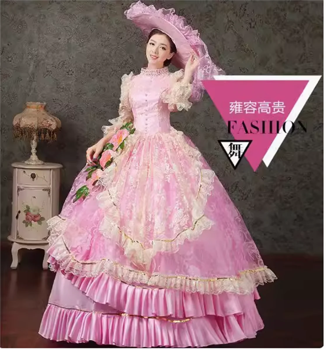 

Noble Princess Long Dress Emperor Stage Costume Drama Performance Costume