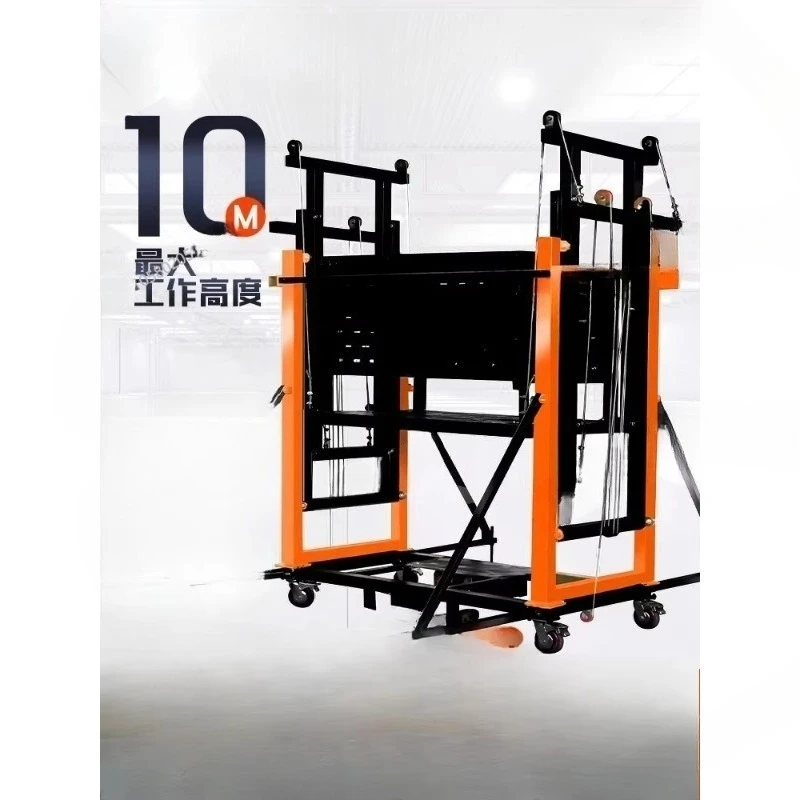 Mobile Folding Electric Lifting Platform, Automatic Remote Controlled Scaffolding Elevator