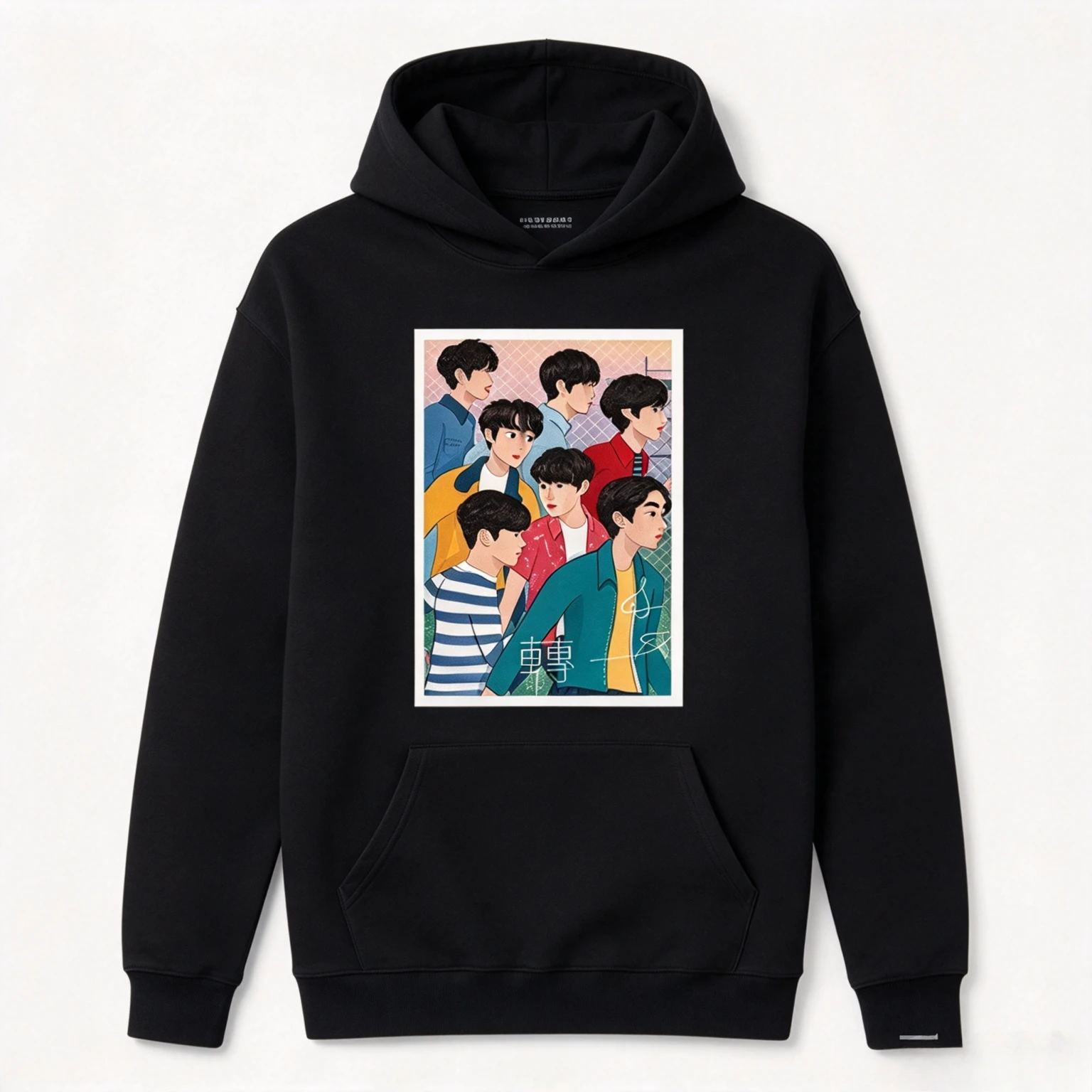 Arirang BTS Members Graphic Hoodie Unisex Long Sleeve 2026 Retro Kpop Band Merch Y2k Streetwear Fan Daily Gift Outfit