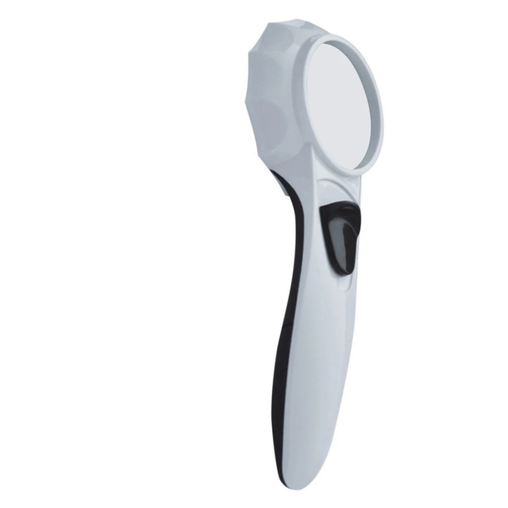 

6 Led Reading Magnifying Glass Handheld Lighted Magnifier Portable Clear Lens High Magnification For Seniors