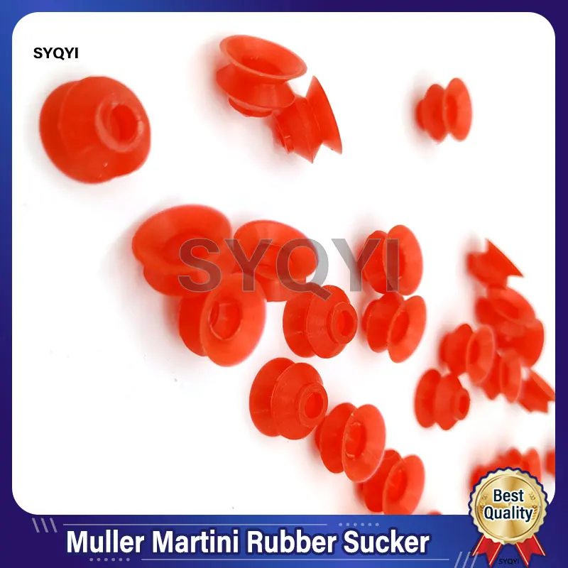 50 PCS/Lot Muller Martini Rubber Sucker 17x10x6 For Printing Machine Parts