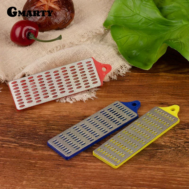 Ski Emery Whetstone 3 Pieces Diamond Whetstone Household Kitchen Knife Sharpener Set