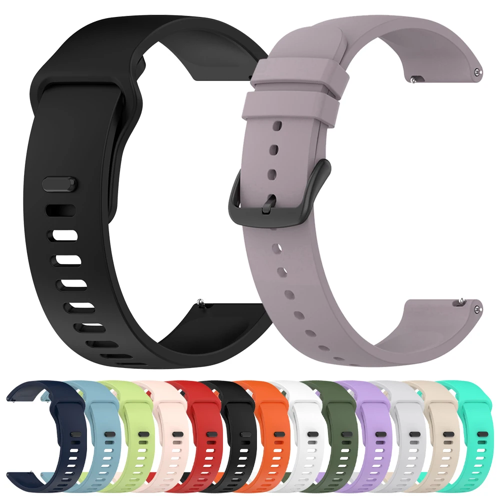 Für SUUNTO RACE S/OCEAN/VERTICAL/5 9 PEAK PRO 20mm 22mm Uhrenarmband Sport Silikonband für COROS PACE 3 2 APEX 2 Pro Armbänder