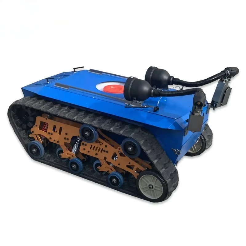 70L crawler tank pesticide spray fumigation spray robot car irrigation vehicle street cleaning robot