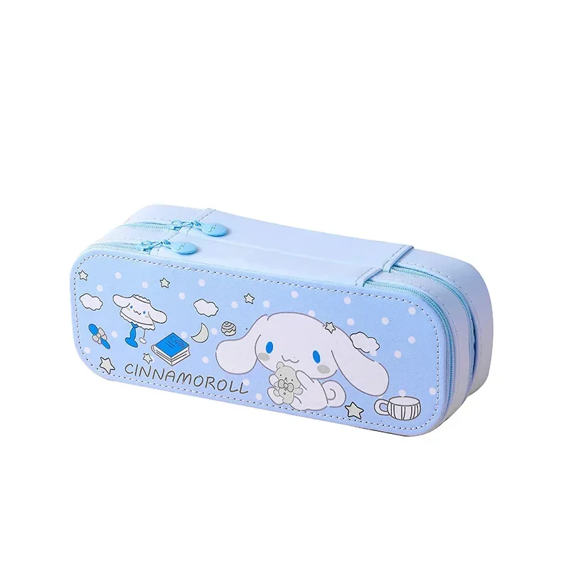 Piórniki Sanrio Cinnamoroll Hello Kitty Kuromi My Melody Kawai Case Koreańskie artykuły papiernicze Biurowe artykuły szkolne Piórniki