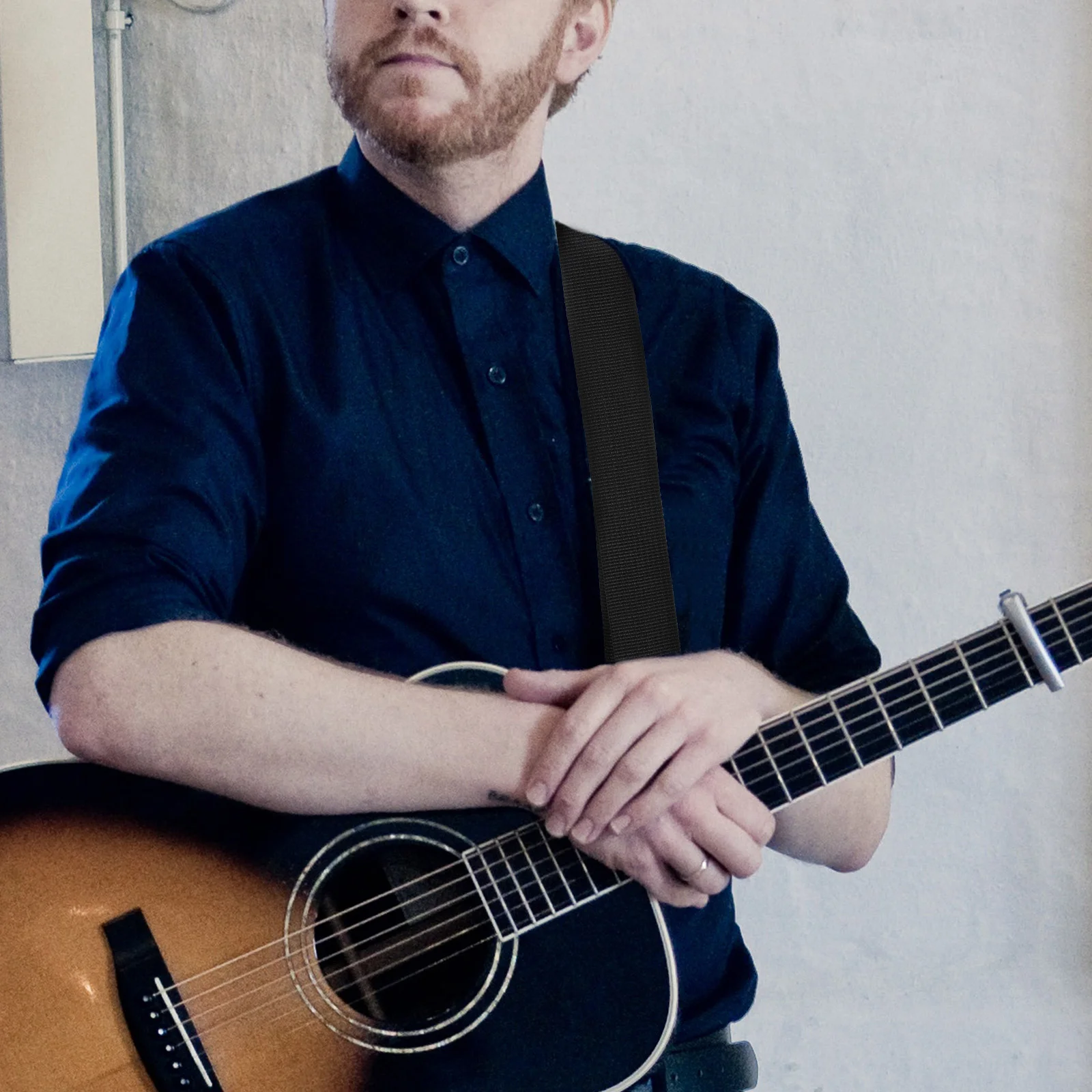 Crossbody Shoulder Strap for Handbag Polyester Replacement Black Adjustable Length Strong Buckle Wide Strap Camera Bag